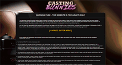 Desktop Screenshot of castingbunnies.com